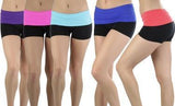 Paquete de 4 pantalones cortos para correr, gimnasio y gimnasio para mujeres